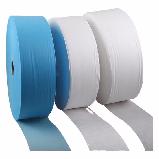 Factory Hot Sales Mass Production Cheap Price PP or SMS Nonwoven Fabric with Zipper Disposable Blue Lab Coat