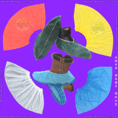 Protective Surgical/Medical/Waterproof/Clear Plastic/PE/Poly/HDPE/LDPE/CPE/Nonwoven Disposable PP Shoe Cover for Hospital/Lab/Food Processing Industry Service