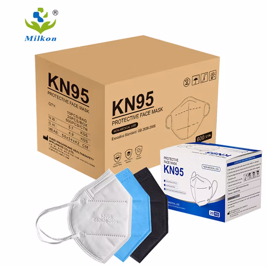 GB2626 Disposable Respirator KN95 Face Masks 5 Layers KN95 Mask